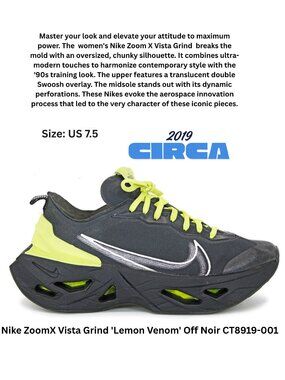 Nike ZoomX Vista Grind 'Lemon Venom' Off Noir CT8919-001